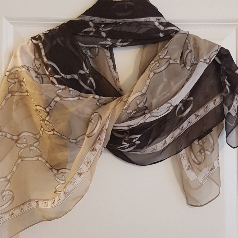 Vintage Gucci silk scarf